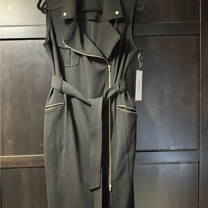 Calvin Klein Black Midi Dress